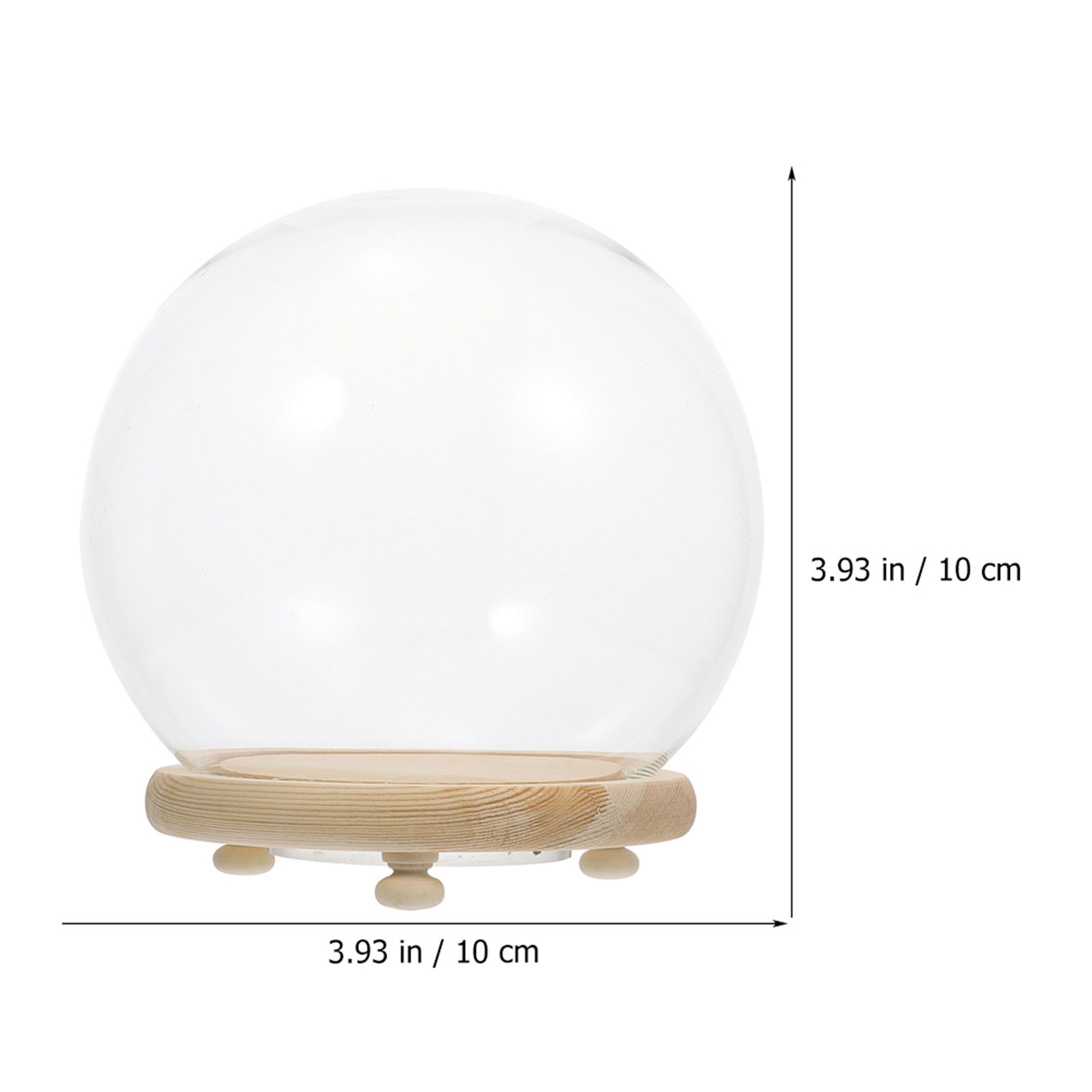 Clear Glass Dome Display Case  - đánh giá và giá Plastic Dome Clear