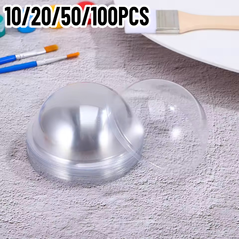 10/20/50/100PCS Plastic Transp - đánh giá và giá Plastic Dome Clear