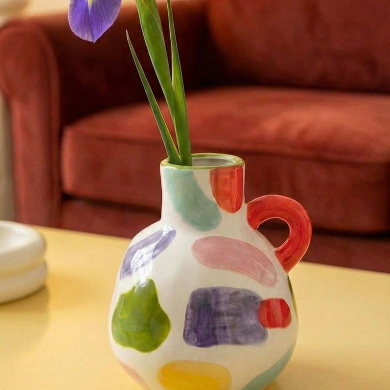 Modern Geometric Ceramic Vase  - đánh giá và giá Propagation Station Vase