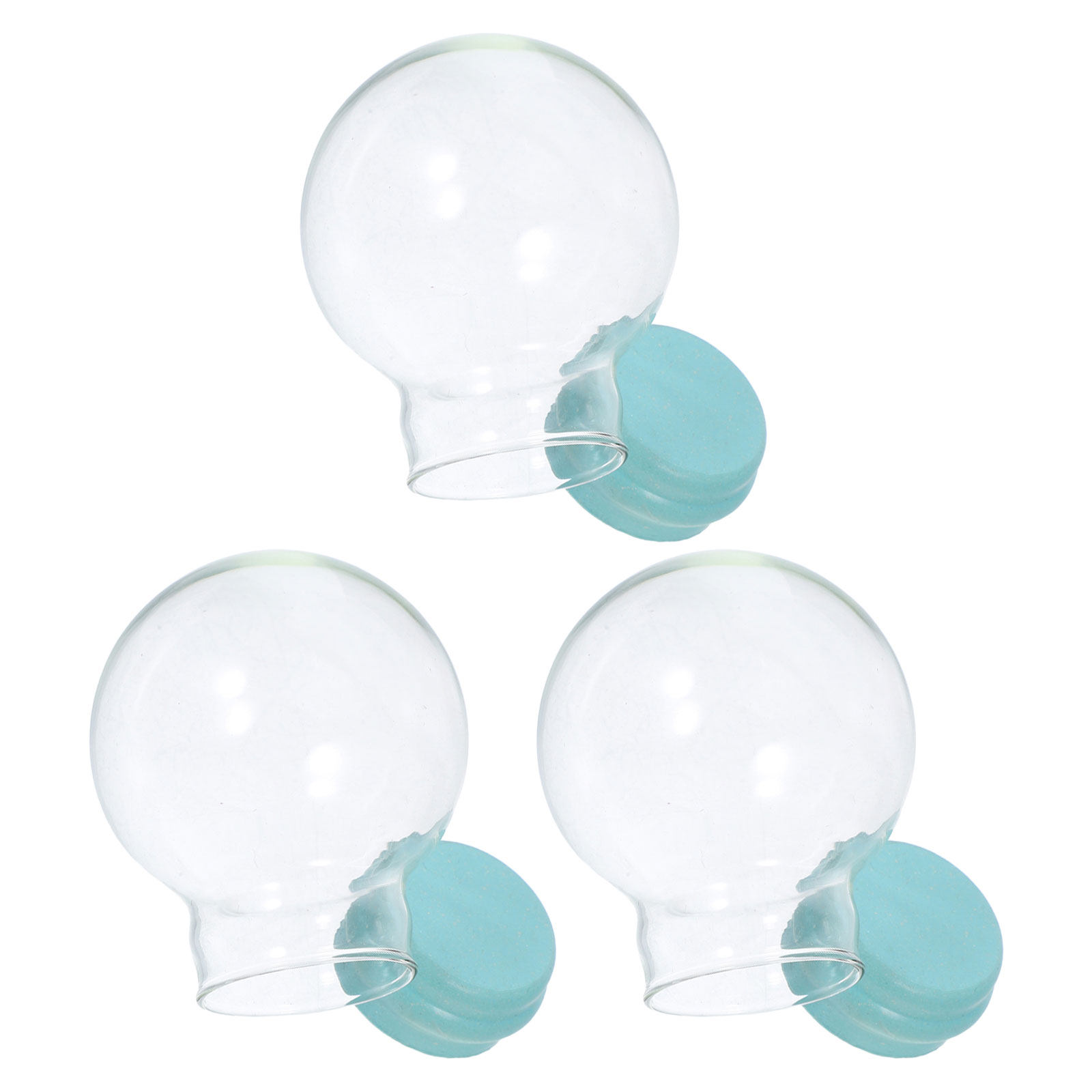 3Pcs Clear Empty Snow Globes 4 - đánh giá và giá Plastic Dome Clear