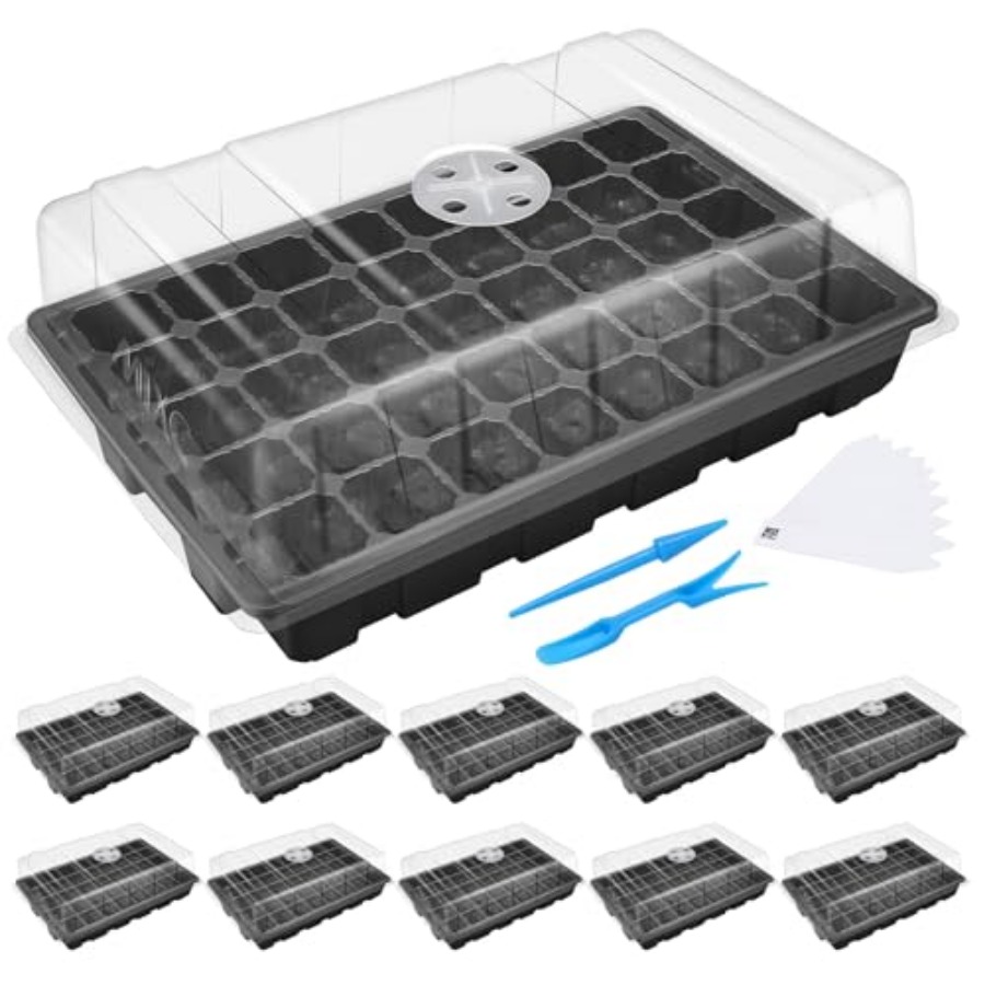 Seedling Trays Seed Starter Tr - đánh giá và giá Humidity Dome Kit