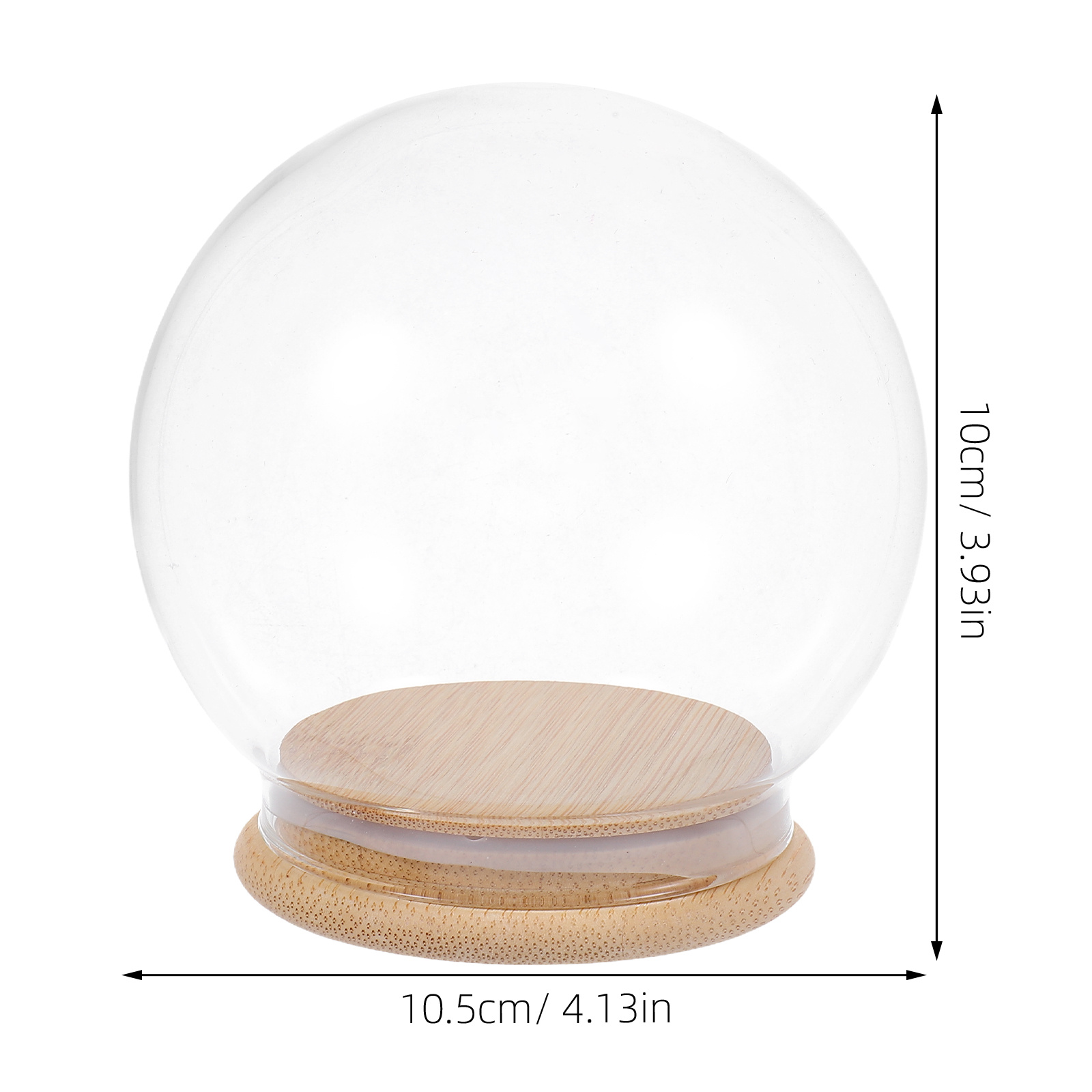 Glass Dome Eternal Flower Disp - đánh giá và giá Plastic Dome Clear