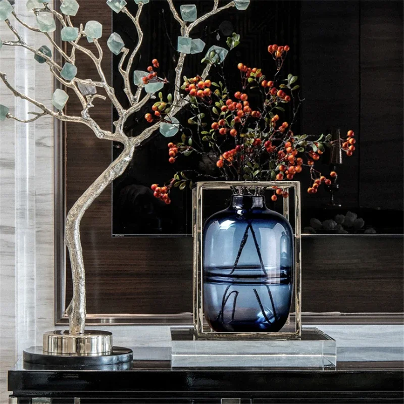 Minimalist Blue Black Glass Va - đánh giá và giá Propagation Station Vase