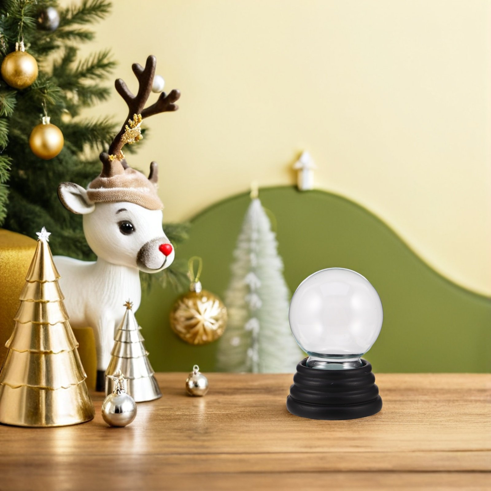 Clear Snow Globe Decoration Tr - đánh giá và giá Plastic Dome Clear