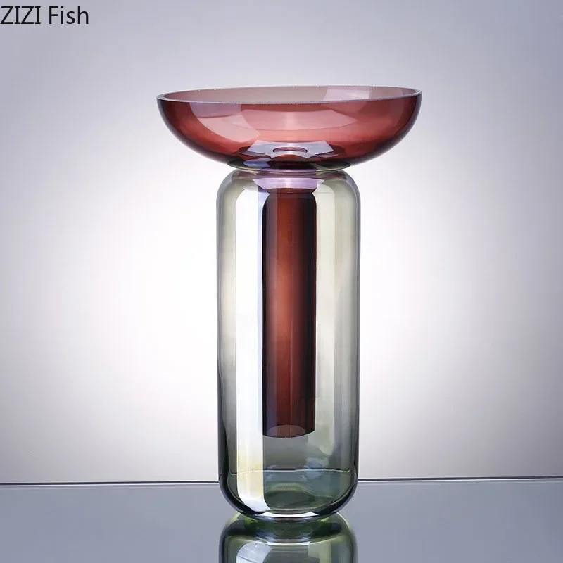 Gradient Colored Vase Glass Hy - đánh giá và giá Propagation Station Vase