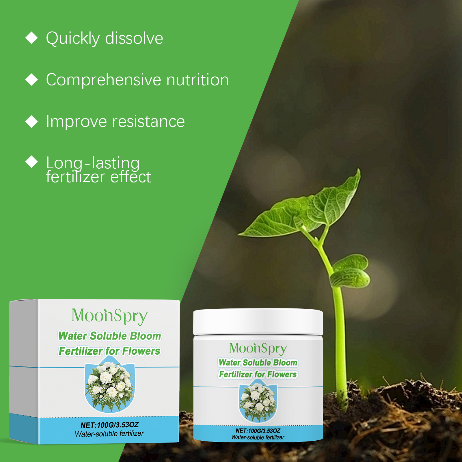 Water Soluble Bloom Fertilizer - đánh giá và giá Root Stimulator Liquid