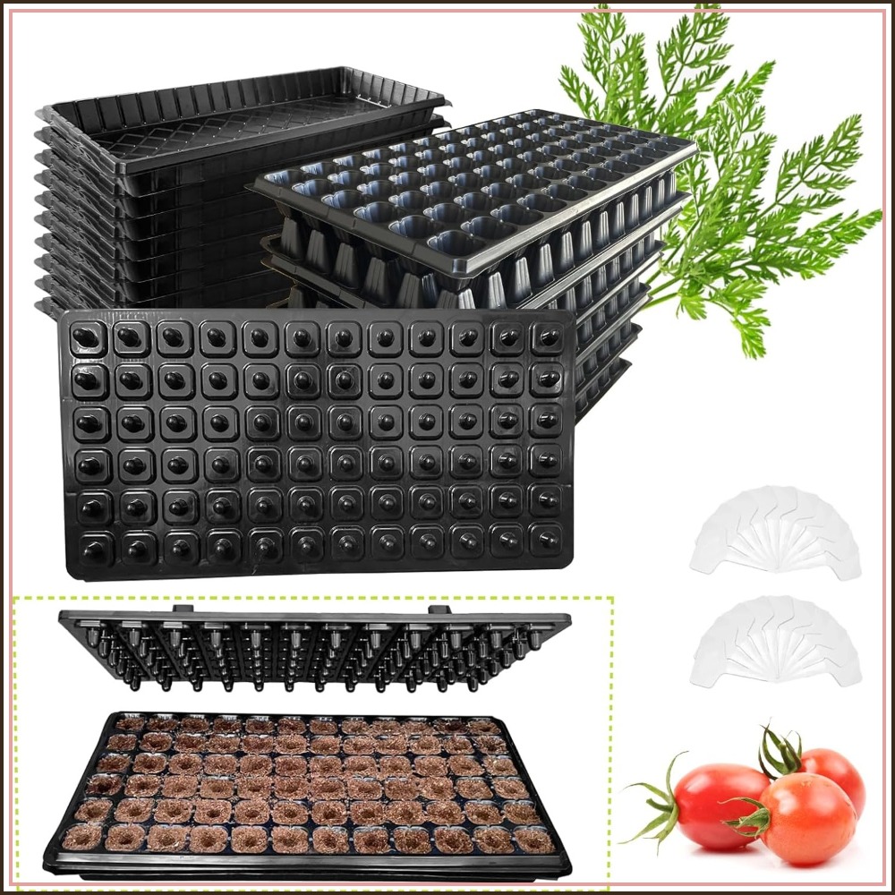 72 Cell Seed Starter Trays wit - đánh giá và giá Propagation Tray 72