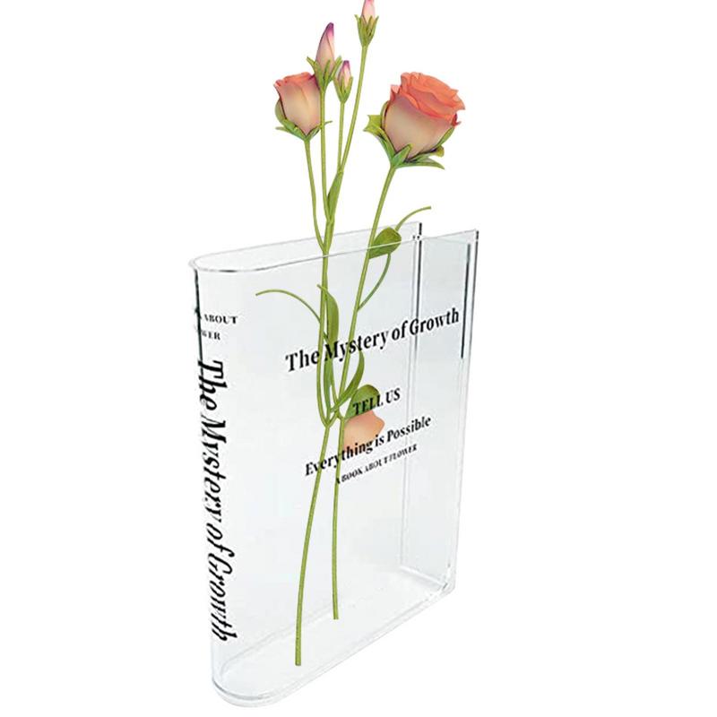 Clear Book Vase Aesthetic Acry - đánh giá và giá Propagation Station Vase