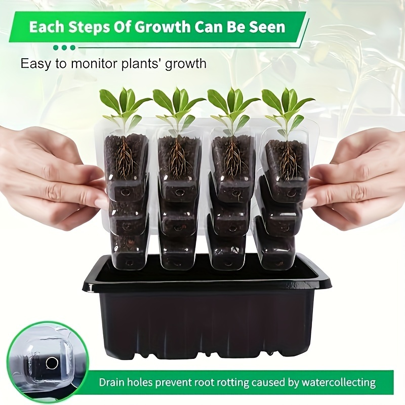 Seedling Starter Kit 1/2/3 Set - đánh giá và giá Humidity Dome Kit
