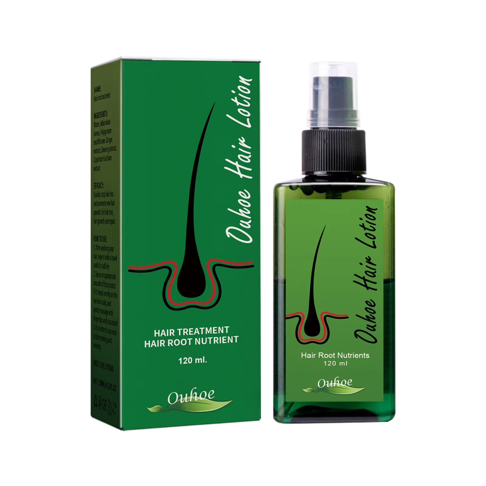 Hair Growth Spray Anti Hair Lo - đánh giá và giá Root Stimulator Liquid