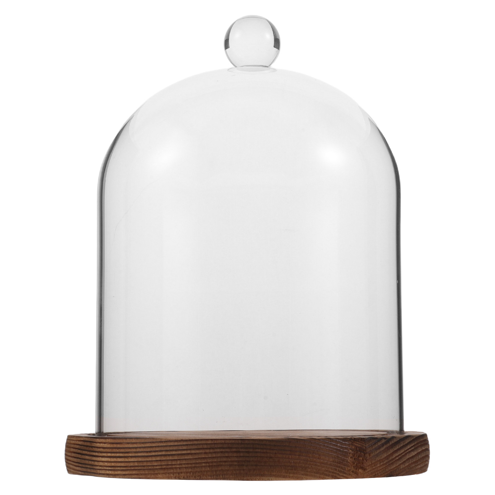 Clear Glass Bell Jar Dome for  - đánh giá và giá Plastic Dome Clear