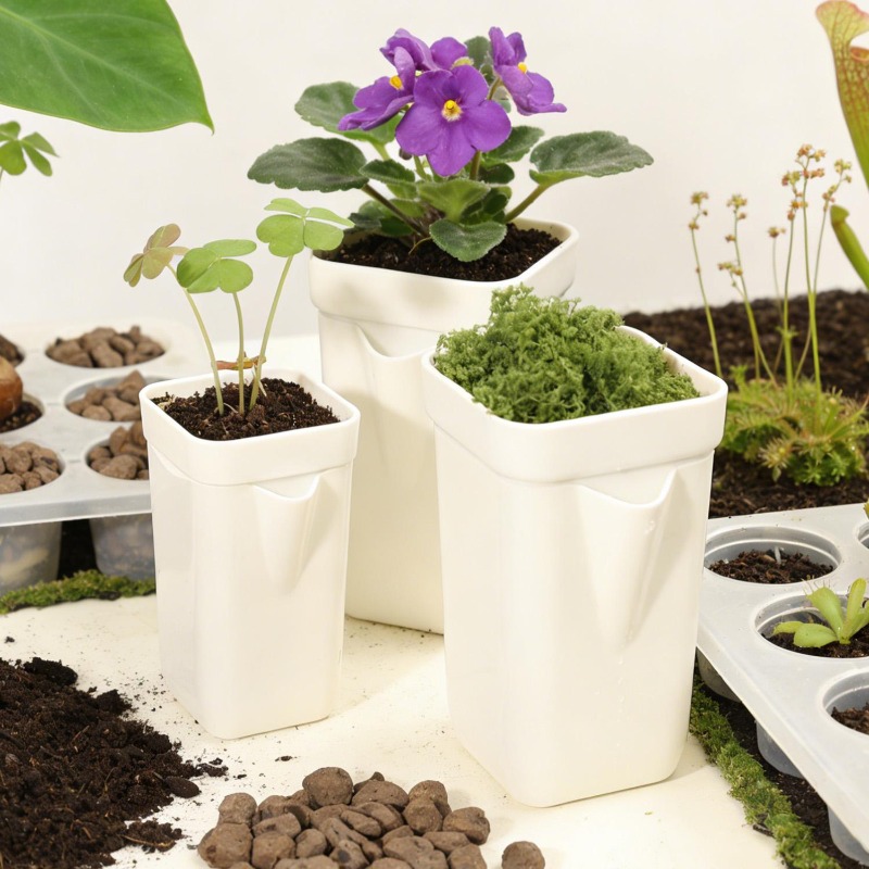 Self Watering Flower Pots Doub - đánh giá và giá Self Watering Insert
