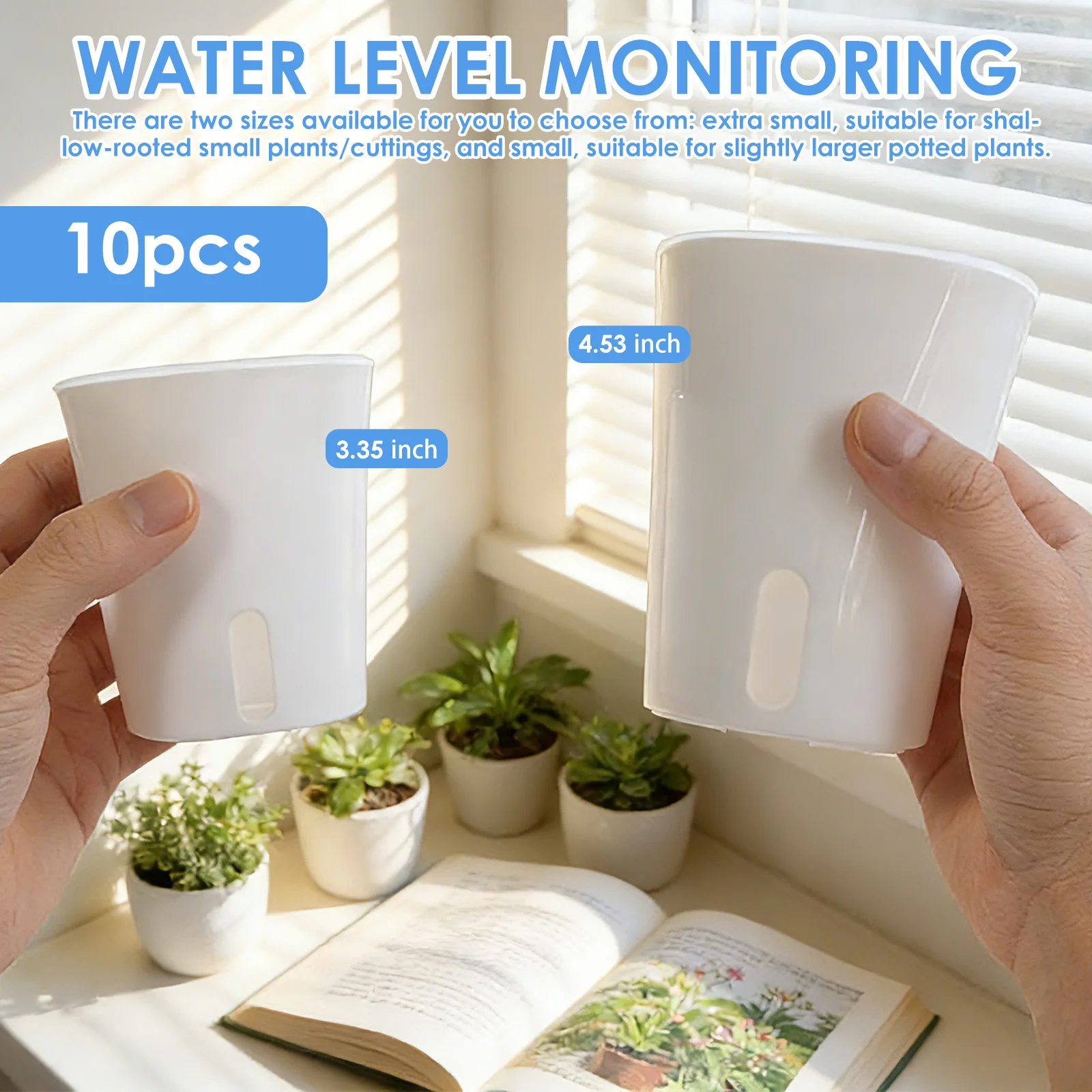 10 Pcs Self Watering Planter L - đánh giá và giá Self Watering Insert