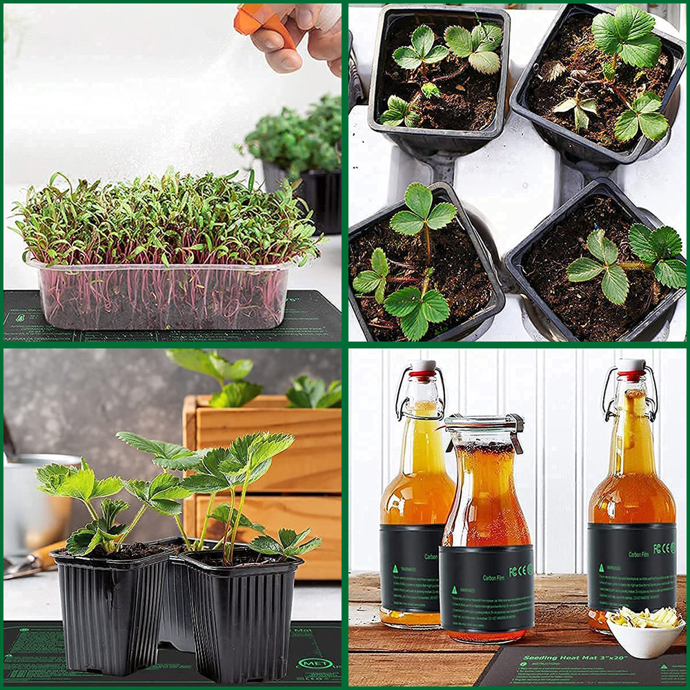 10/25/50CM Seedling Heat Mat I - đánh giá và giá Rooting Gel Clone