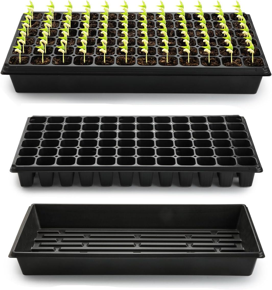 20-Piece Seed Starter Kit with - đánh giá và giá Propagation Tray 72