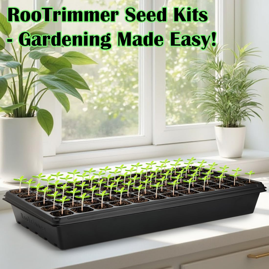 20-Piece Seed Starter Kit with - đánh giá và giá Propagation Tray 72
