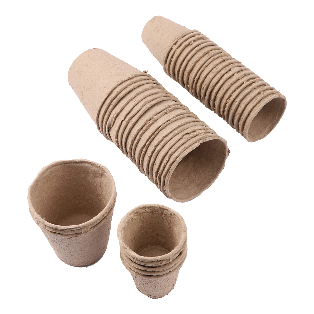 20pcs 6.2cm Environmental prot - đánh giá và giá Peat Pellet Tray