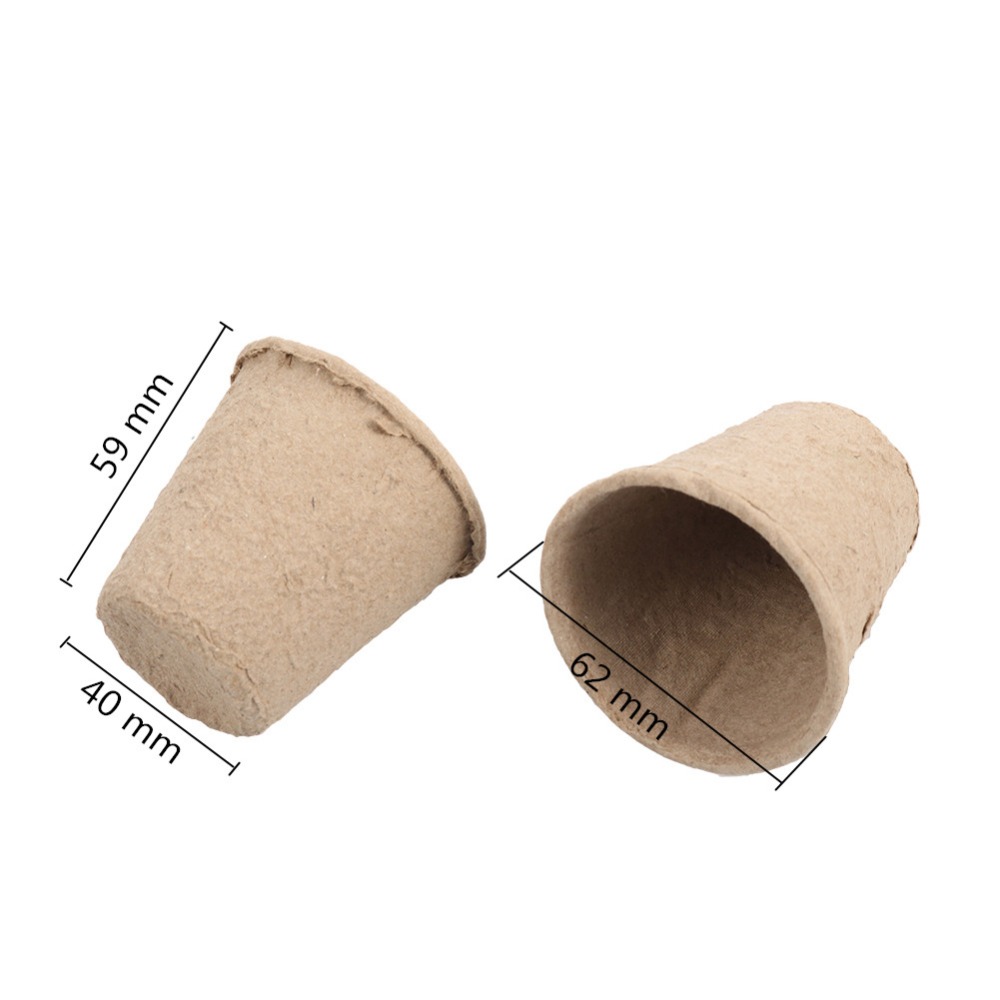 20pcs 6.2cm Environmental prot - đánh giá và giá Peat Pellet Tray