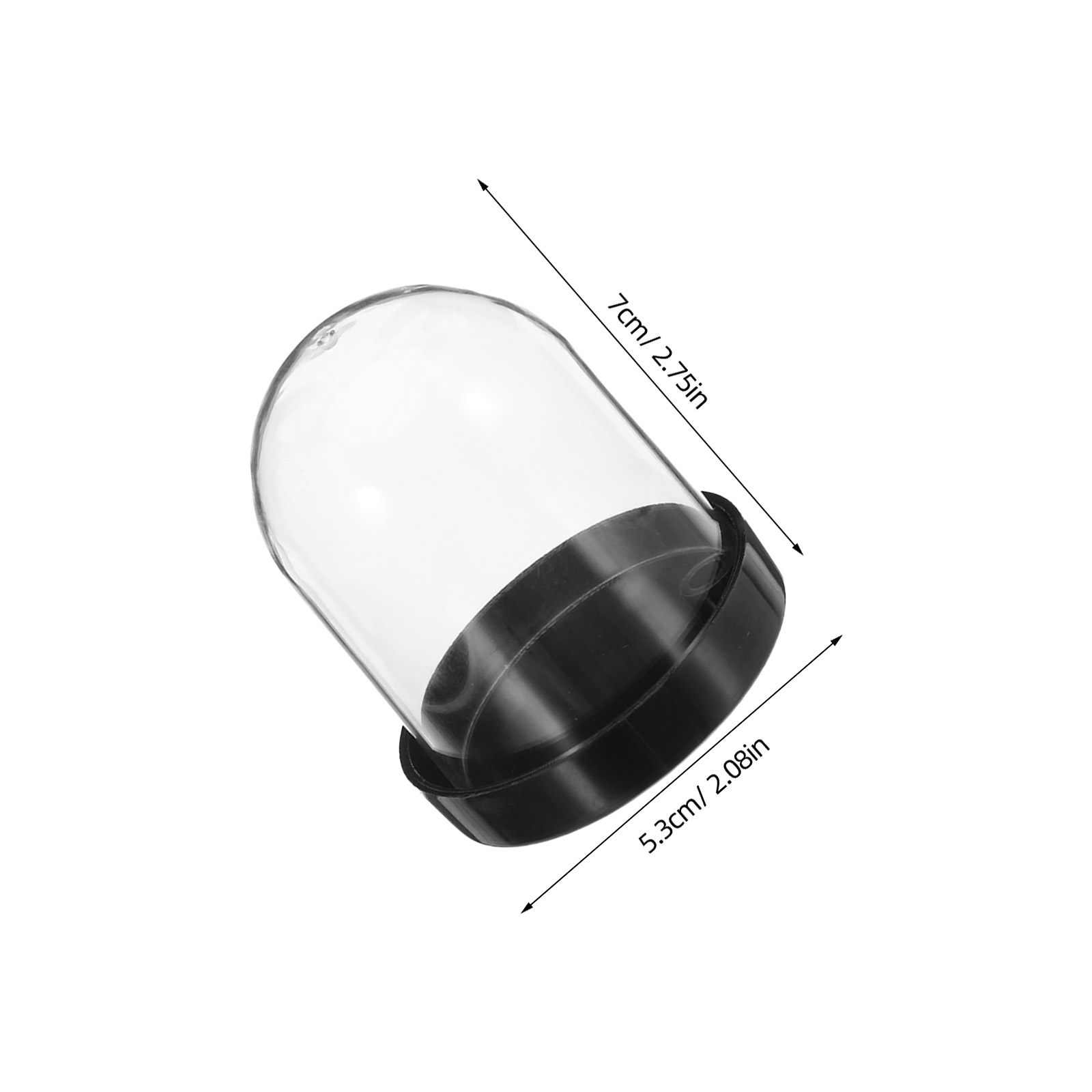 4Pcs Clear Micro Landscape Dom - đánh giá và giá Plastic Dome Clear